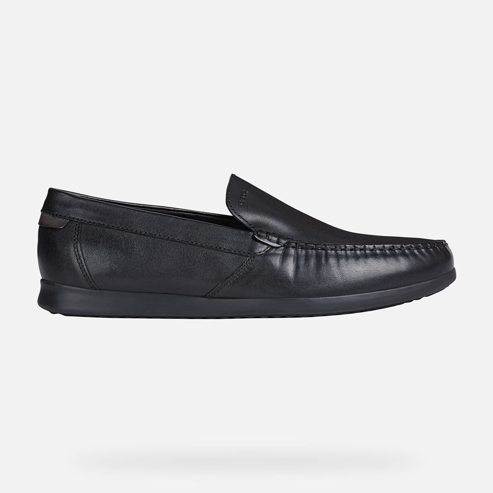 Geox Erkek Loafers Siyah - Sile - IFP-659014